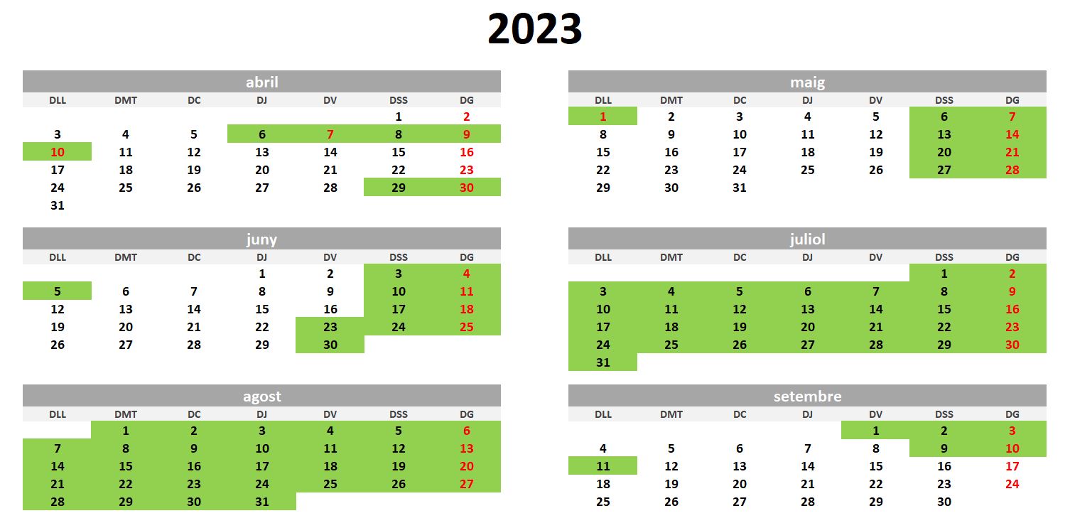 calendrier